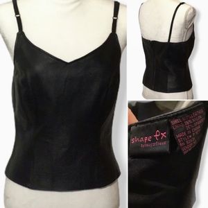 Sexy Leather Bustier Tank by Shape FX Newportnews